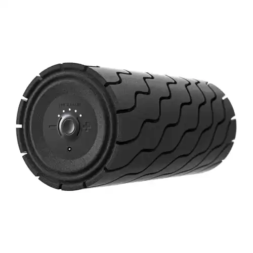 Therabody Wave Series Wave Roller - High Density Foam Roller for Body and Large Muscles. Bluetooth Enabled Muscle Foam Roller with 5 Customizable Vibration Frequencies in Therabody App